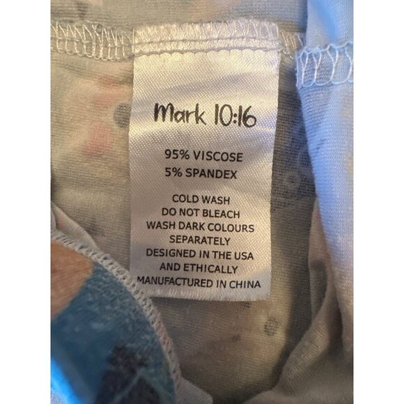 Made By Molly 2T Toddler Pajama Set Button Front Viscose/Spandex Green Checkered - Picture 7 of 7